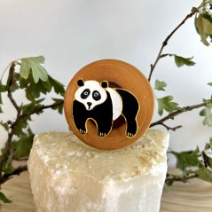 Magnette rond panda