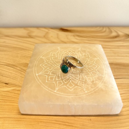 Bague malachite