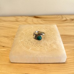 Bague malachite